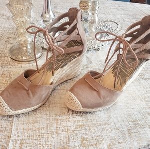 Dolce Vida Nude Espadrille